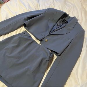Zara Set Mini Skirt and Cropped Blazer